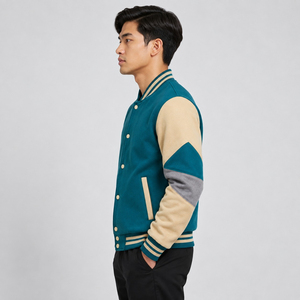 เสื้อแจ็คเก็ตวาร์ซิตี้สำหรับผู้ชาย ให้ความสบายที่ยืดหยุ่น วัสดุพรีเมียม และโครงสร้างที่เชื่อถือได้ เหมาะสำหรับไลฟ์สไตล์สตรีทแวร์และการใช้งานในชีวิตประจำวัน - Product Image 4