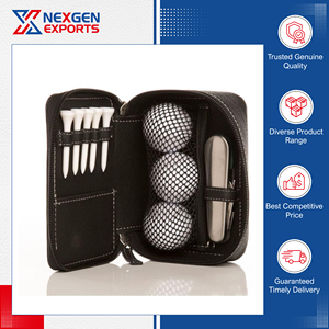 Bolsa de Transporte Multifuncional de Cuero PU para Pelotas de Golf y Herramientas, Estilo Casual, 100% Compromiso de Calidad, del Principal Proveedor de la India - Product Image 4