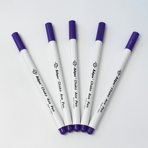 Rotulador de Alta Calidad Adger Chako Ace Violet A95-V para Marcar Telas, Hecho en Japón, Tinta Púrpura Removible - Product Image 6