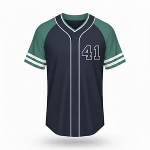 Maillot de baseball personnalisé pour hommes, tissu athlétique respirant, conçu pour les uniformes d'équipe, les entraînements, les matchs et les vêtements de sport décontractés. - Product Image 4