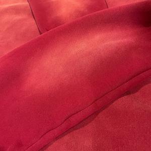 Sudadera con capucha roja para hombre, con cremallera, 100% algodón, felpa francesa, diseño transpirable, estilo oversize, informal. - Product Image 2