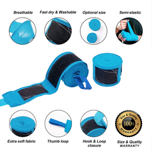 Nuevas Vendas Rápidas para Manos con Almohadilla de Gel, Protección Interna para Boxeo, Vendas Rápidas para Entrenamiento de Boxeo y MMA, Productos de Boxeo, Correas de Algodón para Muñecas - Product Image 6