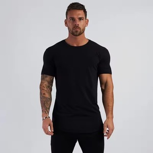 Fabricant de T-shirts de Sport Personnalisés à Compression pour Fitness, Vêtements d'Entraînement de Gym en Coton et Polyester, Broderie et Sublimation, Faible MOQ - Product Image 4