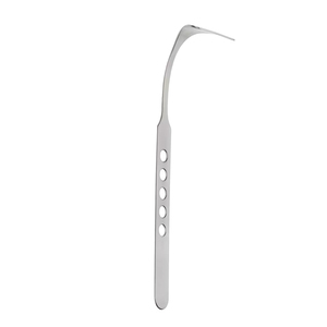 Left Curved Temporal Fossa Retractor 40 mm Blade Length 155 mm Custom Design Orthopedic Surgical Exposure Instrument - Product Image 5
