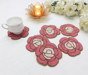 Eco-friendly Seed <b>Beads</b> <b>coaster</b> Unique Seed <b>Beads</b> <b>coaster</b> Forspecial Occasions Colorful Seed <b>Beads</b> <b>coaster</b> With Intricate Design - Product Image 4