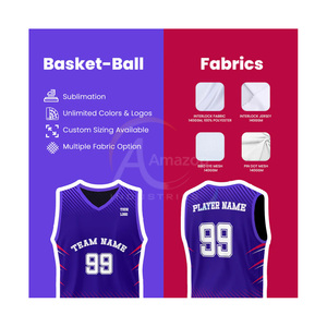 Tenue d'équipe de basketball CElite, maillot et short de jeu professionnel en polyester interlock 180 GSM, fabricant OEM - Product Image 4