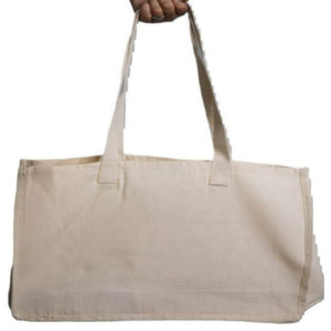 Sac fourre-tout personnalisé en toile de coton 100 % biologique, grande capacité, recyclable, imprimé sérigraphié, écologique et réutilisable pour les courses - Product Image 5