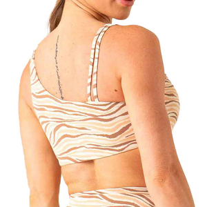 สปอร์ตบราผู้หญิง ดีไซน์ล่าสุด กำลังฮิต น้ำหนักเบา ปรับแต่งได้ตามต้องการ คุณภาพสูง เป็นมิตรกับสิ่งแวดล้อม ระบายอากาศได้ดี ด้านหน้า - Product Image 3