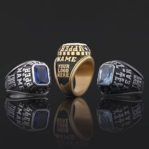 Bague personnalisée BOJ 003, bague en argent gravée sur mesure et fabriquée à la main, bague personnalisée avec votre nom, bague personnalisée avec vos logos, prix bas - Product Image 1