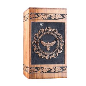 Handcrafted Rosewood Cremation Urn <b>Wooden</b> Memorial <b>Box</b> Memorial <b>Keepsake</b> Decorative Cremation Urn for Ashes - Product Image 1