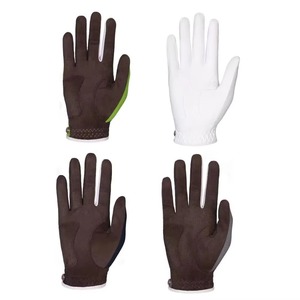 Guantes de Golf Blancos Hechos a Medida para Adultos, Profesionales, de Verano, Lavables, Transpirables, que Absorben la Humedad, de Cuero Genuino y Tela Suave - Product Image 3