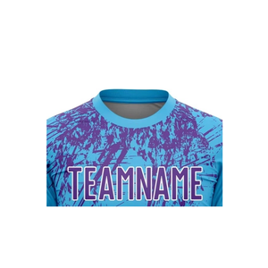 Uniforme de Fútbol Personalizado para Equipo, Transpirable, Ligero, Unisex, 100% Poliéster, Conjunto de Camiseta y Pantalones Cortos para Clubes Deportivos y Escuelas - Product Image 5