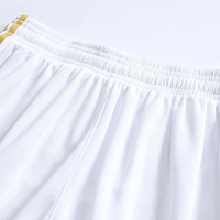 Seragam Sepak Bola Profesional Unisex Custom Print Sublimasi Bernapas Anti-UV Cepat Kering Ringan Ukuran Besar Plus Celana Pendek