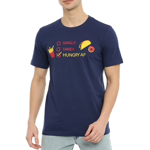 Camiseta de Cuello Redondo 100% Algodón de Alta Calidad OEM, Logotipo Personalizado, Transpirable, Informal, para Hombre, Tejido de Punto para Fitness - Product Image 1