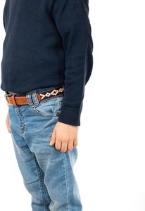 Sangles personnalisées en cuir pleine fleur de vache avec boucle en laiton doré, argenté ou chromé, écologiques, pour vêtements, largeur 1,5-3,5 pouces - Product Image 6