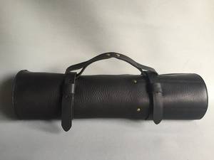 Nouveau design Sacs à dos en cuir Crazy Horse, sac de rangement portable pour couteaux de chef professionnels avec compartiments LKR-0341 - Product Image 2