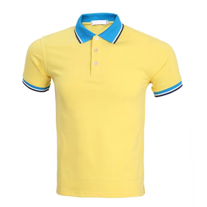 เสื้อโปโลผู้ชายไซส์ใหญ่พิเศษ น้ำหนัก 180 กรัม รุ่นใหม่ปี 2026 สีน้ำเงินกรมท่า เสื้อยืดโปโลสำหรับตีกอล์ฟสั่งทำพิเศษ ผ้าฝ้าย 100% ปักโลโก้ ระบายอากาศได้ดี - Product Image 4