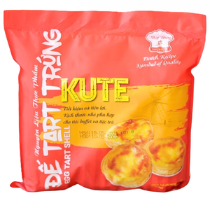 Coques de tartelettes portugaises non cuites, surgelées, HALAL, en gros, pour boulangeries, avec services OEM/ODM, petite taille 720G, fournisseur de desserts - Product Image 1