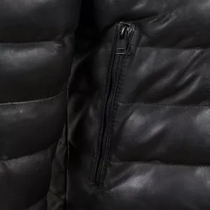 2026 Trending Men <b>Genuine</b> <b>Leather</b> <b>Jacket</b> High Quality <b>Leather</b> <b>Jacket</b> for Wholesale Buyers - Product Image 6