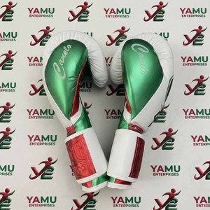 Guantes de Boxeo Profesionales, Sin Boxeo No Hay Vida, con Cierre de Velcro, Dedos Completos, Personalizables, Cuero Vacuno de Primera Calidad, Acolchado de 4 Capas - Product Image 5