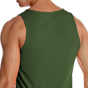 Camisetas sin mangas deportivas y chalecos de algodón transpirable para hombre, tallas grandes, estilo casual de verano - Product Image 6