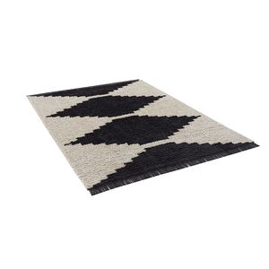 Ensemble de tapis moderne noir et ivoire - Product Image 6