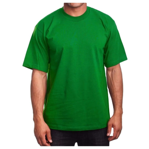 T-shirt Hip Hop OEM en Coton Lourd 100% avec Épaules Tombantes, Impression de Logo Personnalisé, Coupe Ample Oversize Grande Taille pour Hommes, Tissu Tricoté - Product Image 1