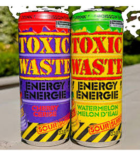 Boisson énergisante authentique Toxic Waste - Commandes en vrac par palette pour la vente au détail, les stations-service et les distributeurs automatiques - Product Image 1