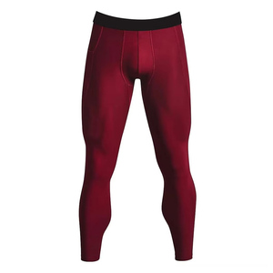 Leggings de compression haute élasticité pour hommes et femmes avec poches latérales, logo personnalisé, séchage rapide, pour fitness, gym, sport, course à pied et yoga - Product Image 3