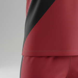 ชุดฟุตบอลหญิงแบบ unisex พร้อมกางเกงขาสั้น ชุดฝึกซ้อมสองชิ้น ชุดกีฬาฟุตบอล แห้งเร็ว ชุดออกกำลังกาย รับผลิตตามแบบ OEM - Product Image 6