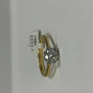Anillo Exclusivo para Dama con Diamante Redondo de 0.64 CT, Oro Amarillo de 18K, Diamante Cultivado en Laboratorio, Certificado IGI, VVS, Único para Aniversario - Product Image 4