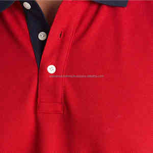 Venta al por mayor de los hombres Casual impreso para Polo mejor calidad bajo precio transpirable 100% algodón ropa deportiva de punto traje de tela - Product Image 5