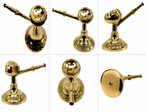 Mini chicha en laiton poli de qualité supérieure, objet de décoration moderne pour la maison, cadeau, objet de collection nautique - Product Image 2