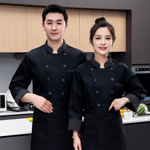Uniformes de Chef de Alta Calidad con Diseño Moderno en Poliéster y Algodón para Restaurante Japonés, Sushi, Pizza - Product Image 4