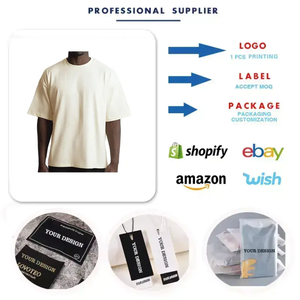 Camisetas de Verano para Hombre, Estilo Urbano, Corte Ajustado, Personalizadas, 300 Gramos, Impresión en Serigrafía, 100% Algodón, Hombros Caídos, Secado Rápido - Product Image 6