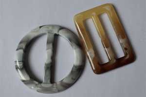 Classic Resin Buckle Oval Shape Tortoiseshell Pattern High Quality <b>Bag</b> <b>Accessories</b> - Product Image 4