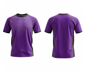 Custom Fitness Sublimation Breathable Short T-Shirt Performance Sportswear | <b>Men</b> Women Adults Sizes | Lightweight Quick Dry - Product Image 6
