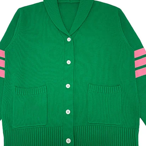 Crea tu Propio Cárdigan de Punto con Cuello en V de Alta Calidad Personalizado con el Logotipo de tu Hermandad/Fraternidad/Escuela/Universidad - Product Image 4