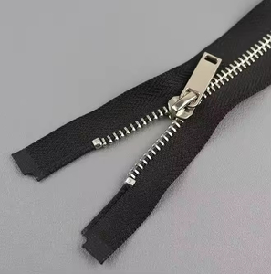 Factory Price 3# 5# Metal <b>Zippers</b> Open End Auto Lock Brass <b>Zippers</b> for Coat Clothing Bags Jackets - Product Image 2