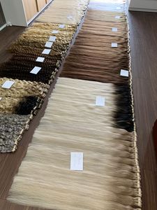 Viet Nam 100% Extensiones de cabello Remy de cutícula alineada Hueso Recto Color claro Invisible HD Trama de piel de encaje Paquete crudo de un solo donante - Product Image 4