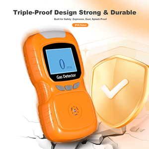เครื่องตรวจจับก๊าซพิษแบบ4 in 1แบบพกพา H2S O2แก๊สหลายตัวเผาไหม้ได้ - Product Image 4
