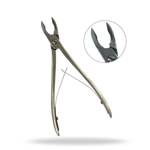 Pince à os manuelle Liston 170 mm, en acier inoxydable robuste, instrument chirurgical orthopédique, poignée ergonomique pour traumatismes - Product Image 1