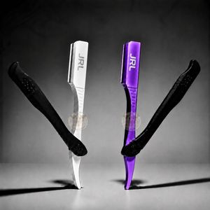 JRL Gold & Black Magnetic Luxury Stainless Steel Manual Straight Edge Razor with Custom Logo for Professional Barbers <b>Beard</b> <b>Care</b> - Product Image 6