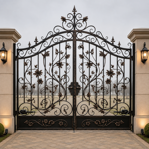 Solutions de portails en fer forgé haut de gamme : Entrées personnalisées élégantes conçues pour maximiser la valeur et le style architectural de votre propriété ! - Product Image 1