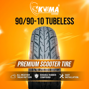 Neumático de Motocicleta Sin Cámara KUMA Nuevo 3.50-10 con 1 Año de Garantía - Product Image 6
