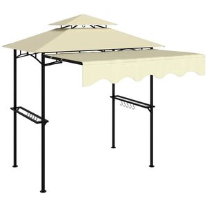 Padiglione Barbecue Beige per Intrattenimento all'Aperto - Product Image 5