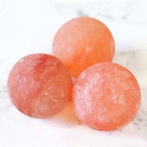 หินนวดเกลือหิมาลัยสีชมพู คริสตัลธรรมชาติ  ฟงชุ่ย  งานแฮนด์เมด  บำบัดร่างกาย สปา  ผู้ผลิต OEM - Product Image 1