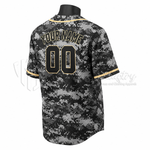 Camiseta de Béisbol Sublimada Personalizada, 100% Poliéster, Tejido de Malla Transpirable de Secado Rápido, Unisex para Adultos, OEM/ODM, Posiciones para Logotipo Personalizado - Product Image 2