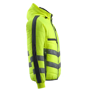 Chaquetas de seguridad reflectantes de alta visibilidad para trabajo en exteriores, impermeables, de tejido suave, para hombres adultos. - Product Image 5