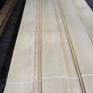 Plaques de placage de chêne, grain de bois naturel, bonne flexibilité, écologiques, coupées à la roulette, coupées en quart, panneaux de haute qualité pour fournisseurs - Product Image 2